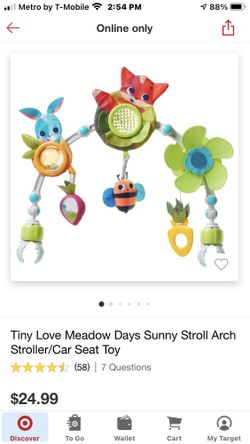 Tiny Love Stroller car seat arch