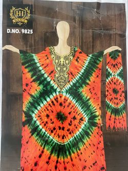 Haji's Tie-Dye Kaftan Dress https://offerup.com/redirect/?o=RC5Obw==. 9825