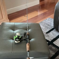 5 ft. 6 inch Rod,and Brand New Shakespeare Reel