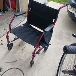 Drive Transport Chair Great Condition 24 Firm