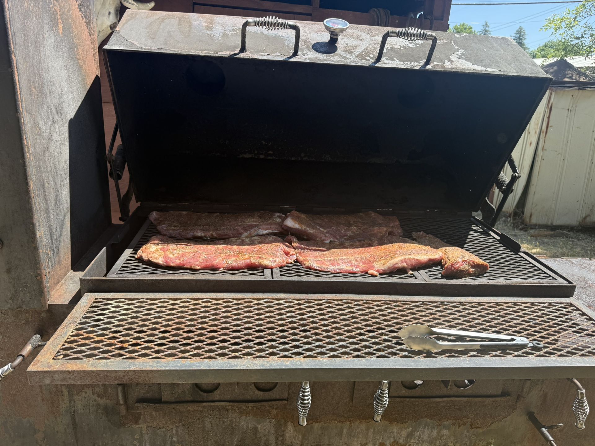 Klose Bbq Smoker. Built In Texas