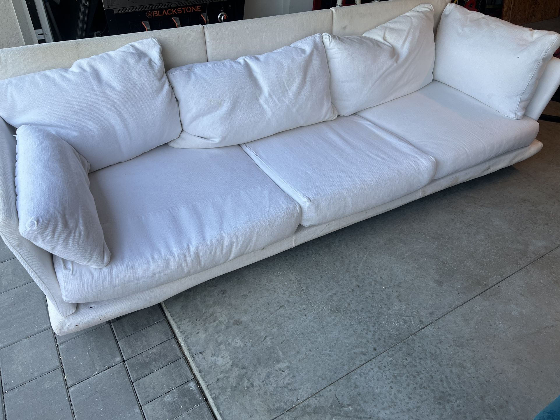 White Italian Couch