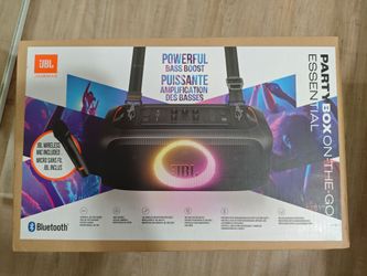 Brand New JBL PartyBox On The Go With microphone!!!!