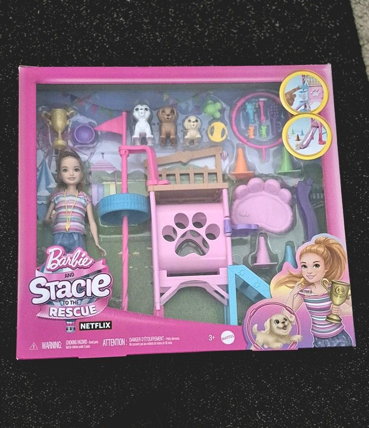 Barbie And Stacie To The Rescue Set