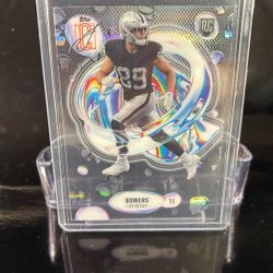 2024 Signature Class Football Case Hit Fluidity Broxk Bowers 