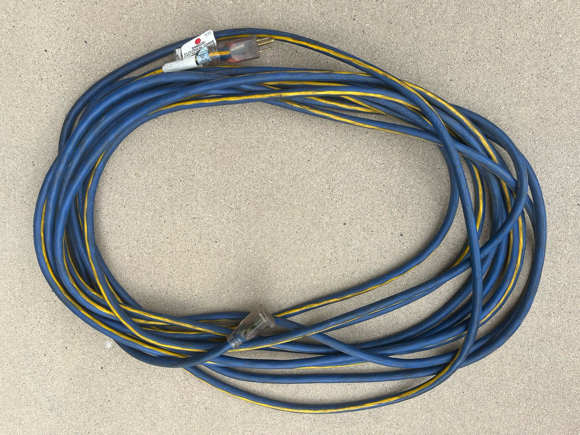 *** 50 ft Extension Cord - 12/3