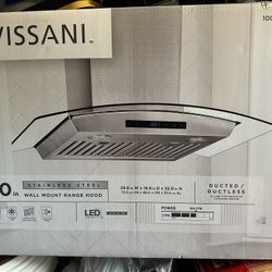 Stainless Steel Wall Mount Range Hood