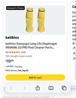Pool cleaner parts NEW
