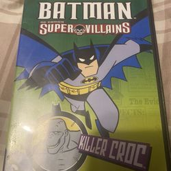 Batman Super Villains Killer Croc dvd