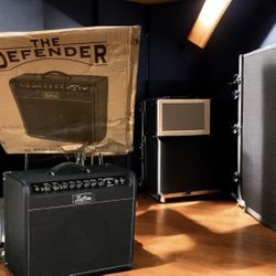 Kustom Defender 50W 1x12 Tube Combo Amplifier Black Tolex W/BOX