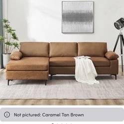 Amreena 2 - Piece Faux Leather Chaise Sectional
