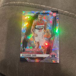 Basketball Card Monopoly Alexandre SARR