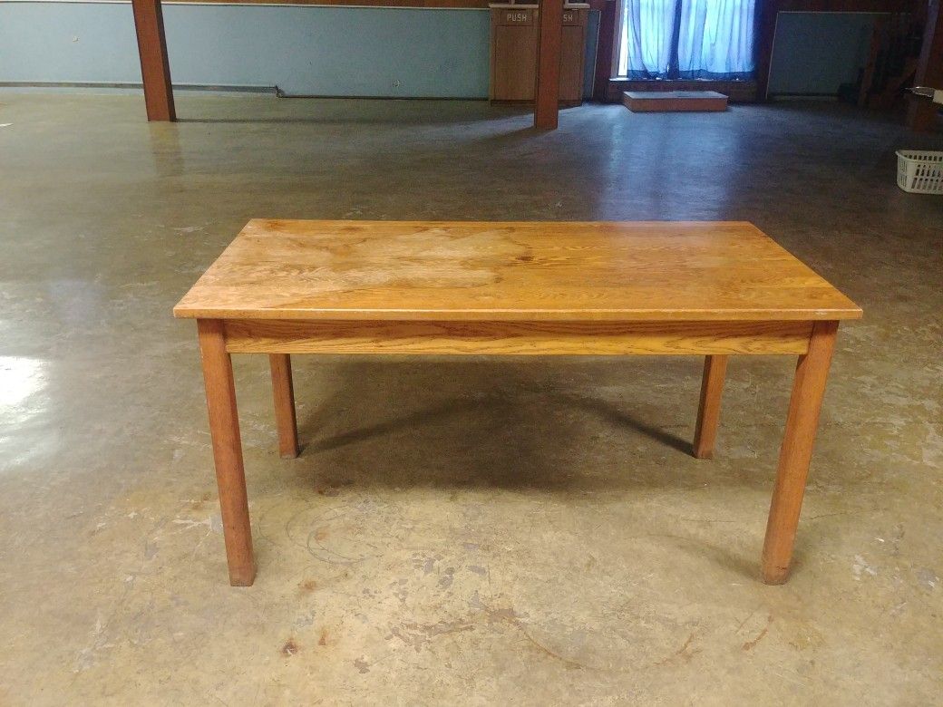 Oak Antique Table 5ft X 30"