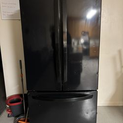 LG Refrigerator Black French Door 