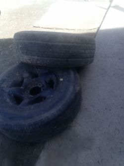 2 sequoia rims and tires