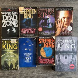 Stephen King Books (Lot of 8)