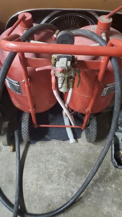 Sand blasting