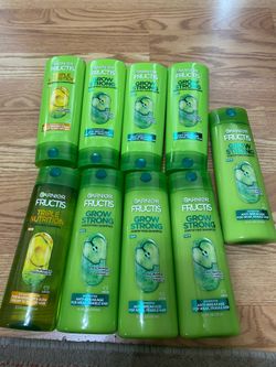 9 Garnier Shampoo and Conditioners