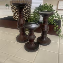 Set of 3 Candle Holders