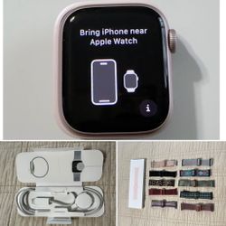 APPLE WATCH 9 SERIES 41 mm, CHARGER, 11 BANDS 