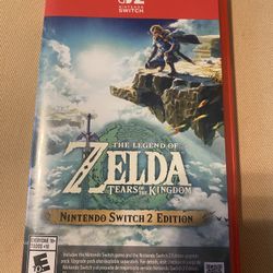 Zelda Tears of the Kingdom Switch 2