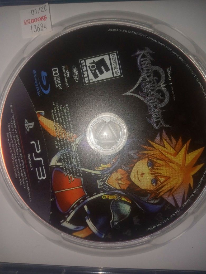 Kingdom Of Hearts HD 2.5 Remix PS3