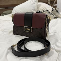 Coach Snakeskin crossbody 