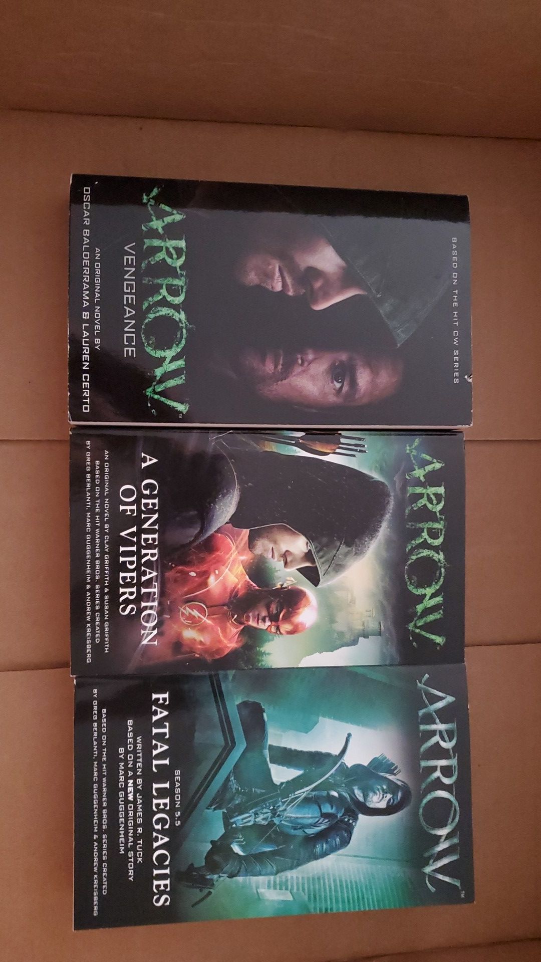 Arrow books, set of 3