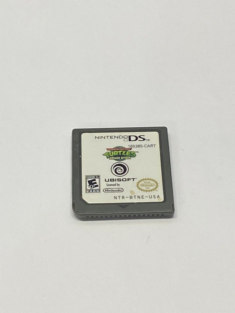 Teenage mutant ninja turtles arcade attack DS Nintendo video game pre-owned