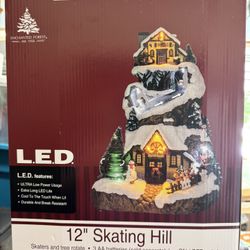 Lemax Skating Hill