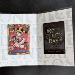 Promo | One Piece Day 2025 Limited Elbaph Premium Card promo Japanese