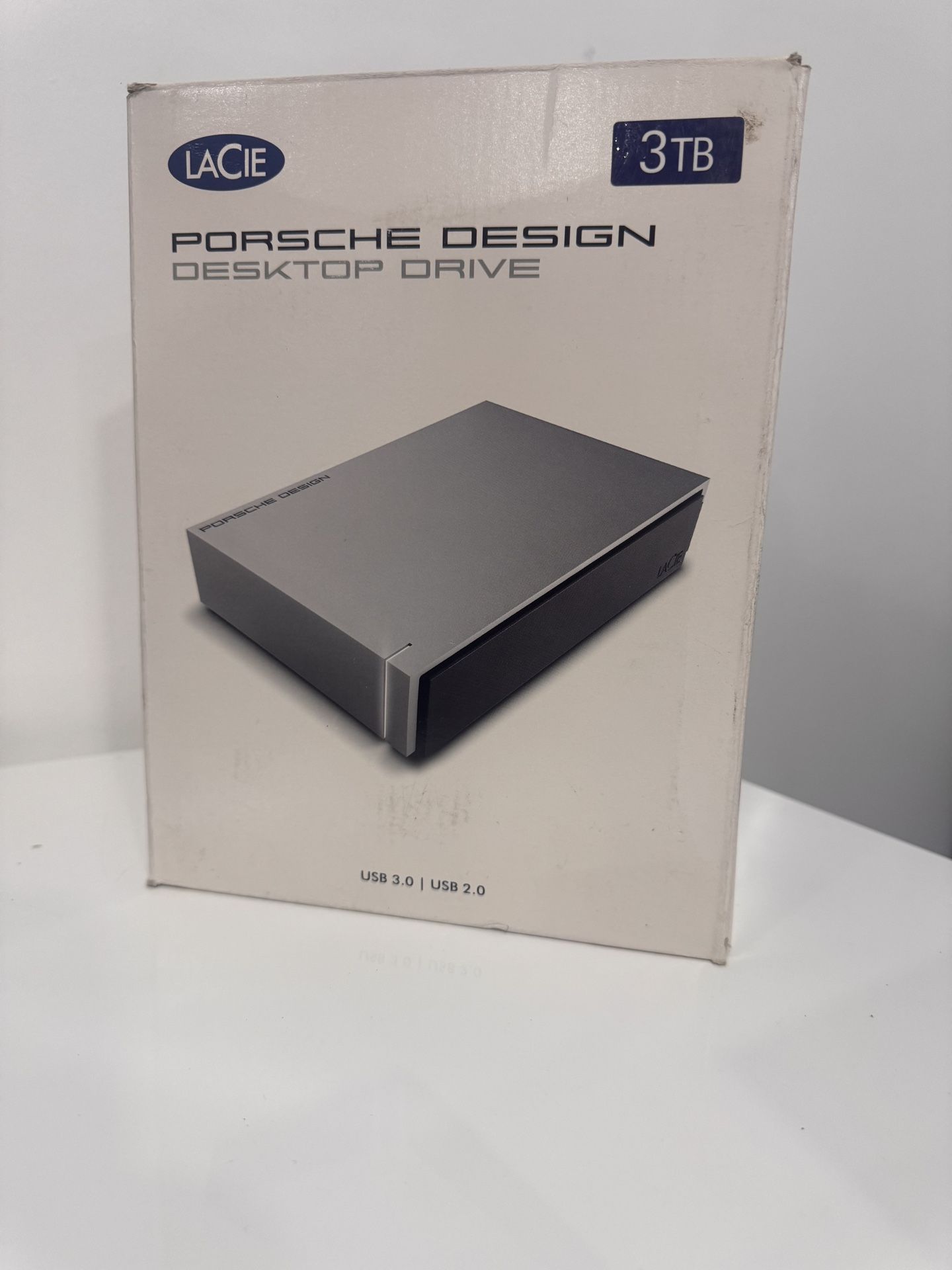 LaCie Porsche Design USB 3.0 2.0 Portable Desktop External Hard Drive 3TB