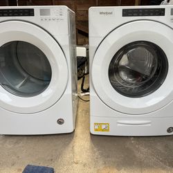 Whirlpool Washer WFW5620HW2 And Dryer WED560LHW2