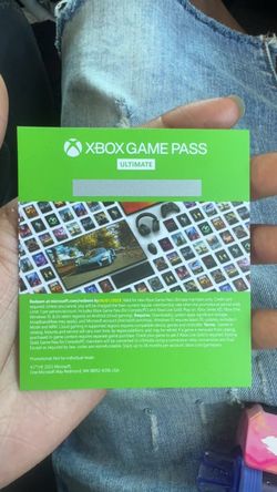 Xbox ultimate game pass