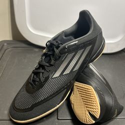 Adidas F50 League IF1332 Men's US 12Black Metallic Indoor Soccer Shoes