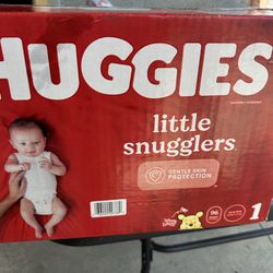 Huggies Size 1 And Newborn 