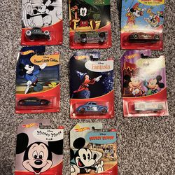 Mickey Mouse Hot Wheels Cars