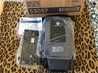 Pacific Blue Ultra Manual Soap Dispenser Black