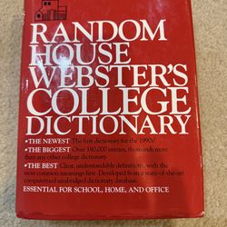 Random House Webster’s college dictionary