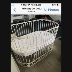 Oval Baby Crib $350