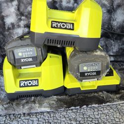 Ryobi Battery & Charger 