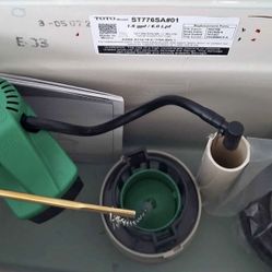 TOTO toilet tank and lid