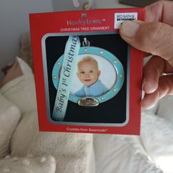 Baby's First Christmas  Tree Ornament