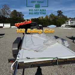 16ft Rolling Gate 
