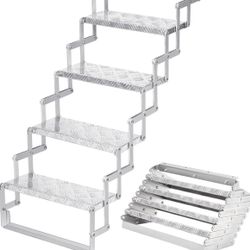 Aluminum RV Scissors Stairs 4 Step Brand New 