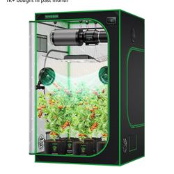VIVOSUN S448 4x4 Grow Tent, 48"x48"x80"