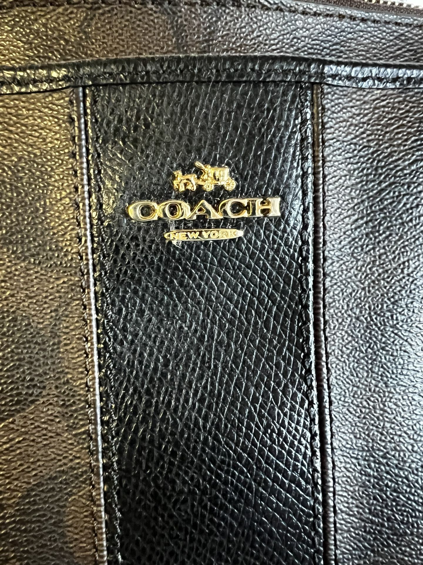 Coach Brown and Black Crossbody