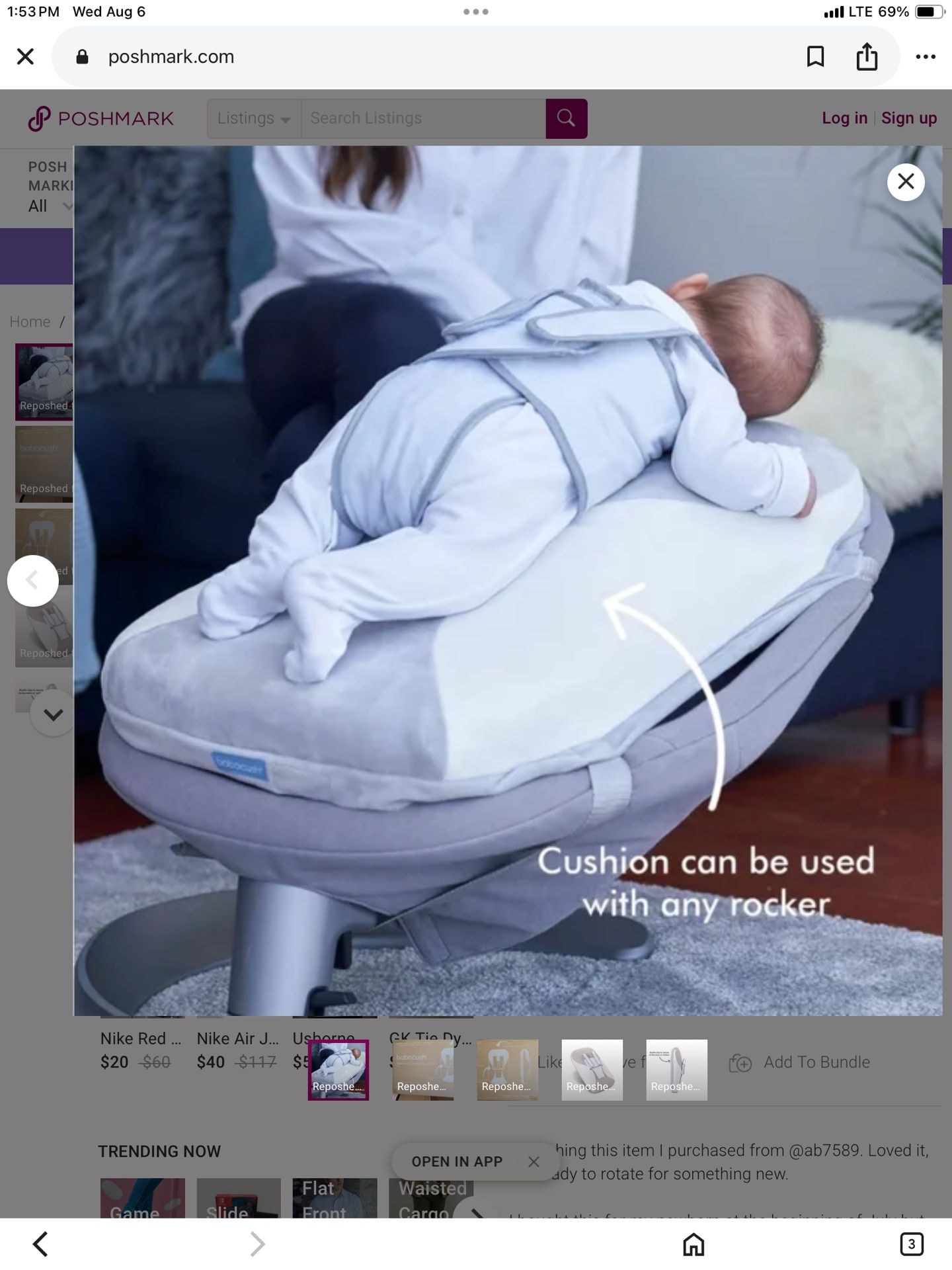 4Moms Mamaroo And Babocush Newborn Comfort Cushion