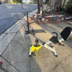 Doufit Exercise Bike & DB Method Squat Assist Machine