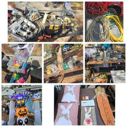 If interested in anything let me know. Have way more than pictured. Need lots to go. Open to offers. Will have a rummage sale more day afternoon. Will